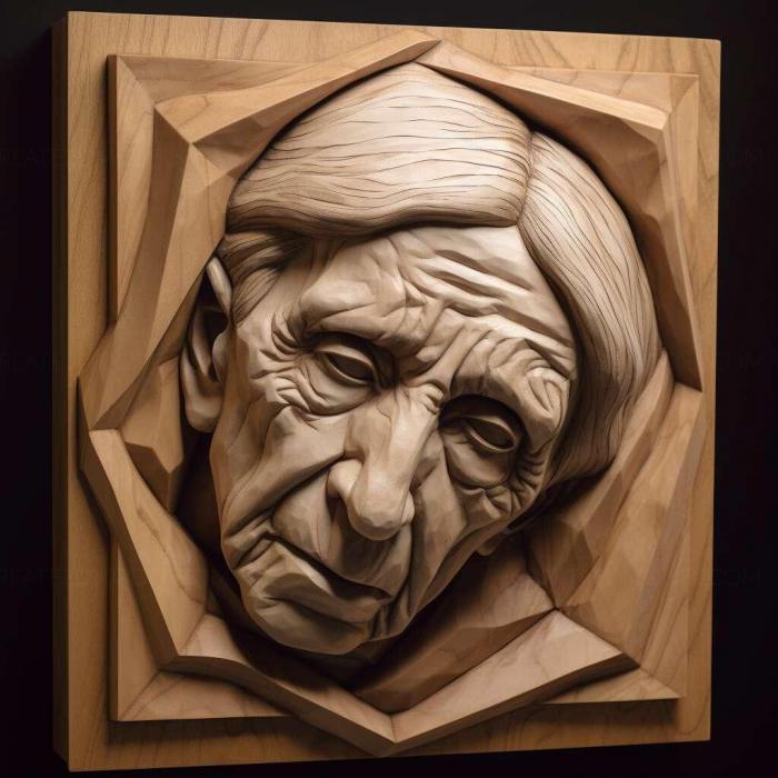 نموذج ثلاثي الأبعاد لآلة CNC 3D Art 